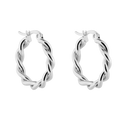 Twist Everyday Hoop Ohrringe 14K Vergoldet