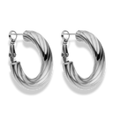 Twisted Bold Hoops Ohrringe 14K Vergoldet