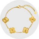 Kleeblatt Armbänder