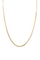 Mini Sleek Kette 14K vergoldet