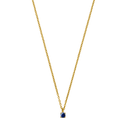 Elegance Birthstone Necklace 14K Gold Plated