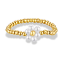 Golden Majestic Flower Ring