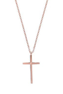 Divine Cross Kette Rosé