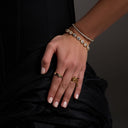 Crystal Elegance Schmuck Set 14K Vergoldet