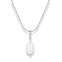 Classic Dangling Pearl Kette 14K Vergoldet