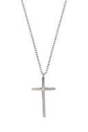 Divine Cross Kette Silber