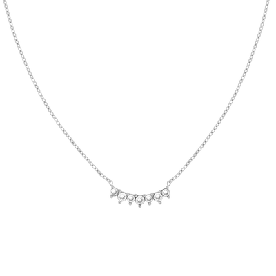 Everlasting 7 Crystal Necklace 18K Gold Plated