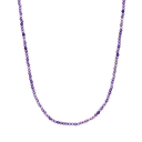 Amethyst Necklace 14K Gold Plated