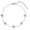 Abbaddon Pave Flower Armband 14K Vergoldet