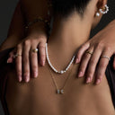 Aurora Pearl Kette 14K Vergoldet