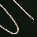 Nereya Baguette Necklace 18K Gold Plated