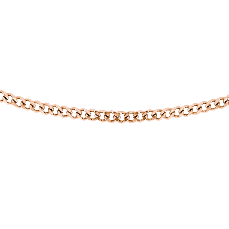 Bold chunky bracelet rose gold