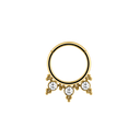 Ball Victoria Clicker Piercing Gold