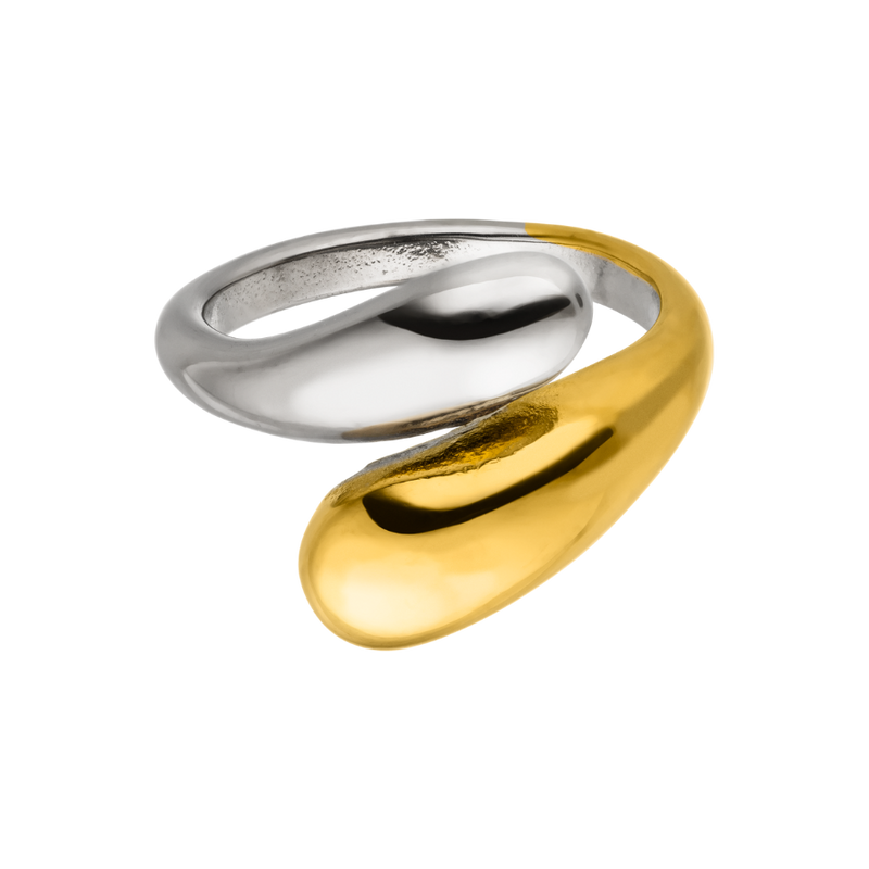 Bi-Color Drop Ring