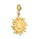 Big Sol Charm 14K Vergoldet