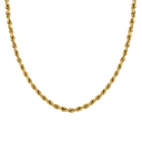 Bold twisted chain 14K gold plated