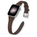 Brown Leather Smartwatch Armband - Für Apple Watch