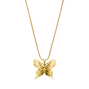 Butterfly Vibes Kette 14K Vergoldet