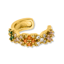 Colorful Spring Flower Earcuff 14K vergoldet