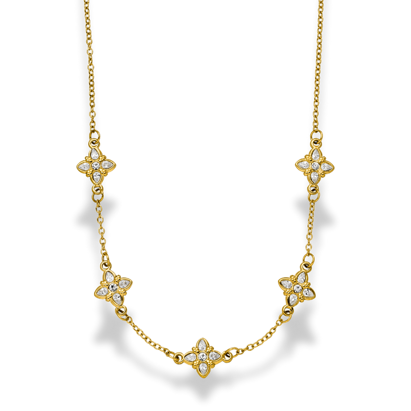Crystal Dream Necklace 14K Gold Plated