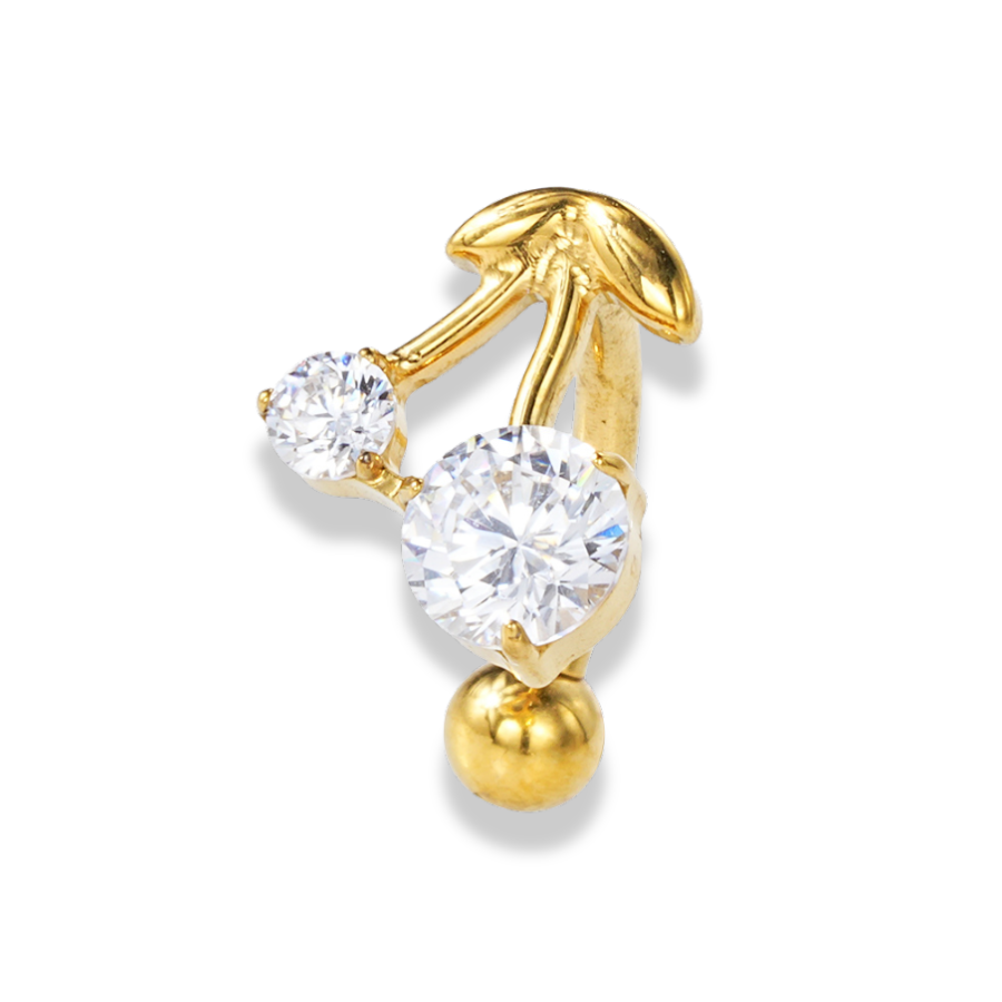 Crystal Cherry Rook Piercing – HI-LIFE