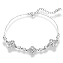 Crystal Lucky Flower Abbaddon Armband 14K Vergoldet