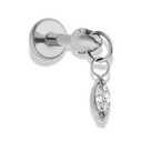 Dangling Marquise Labret Piercing – Titan