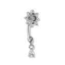 Dangling Mayan Sol Rook Piercing - Titan