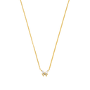 Collier papillon éternel plaqué or 14 carats