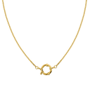 Collier à breloques éternelles en or