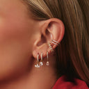 Double Line Earcuff 14K Vergoldet