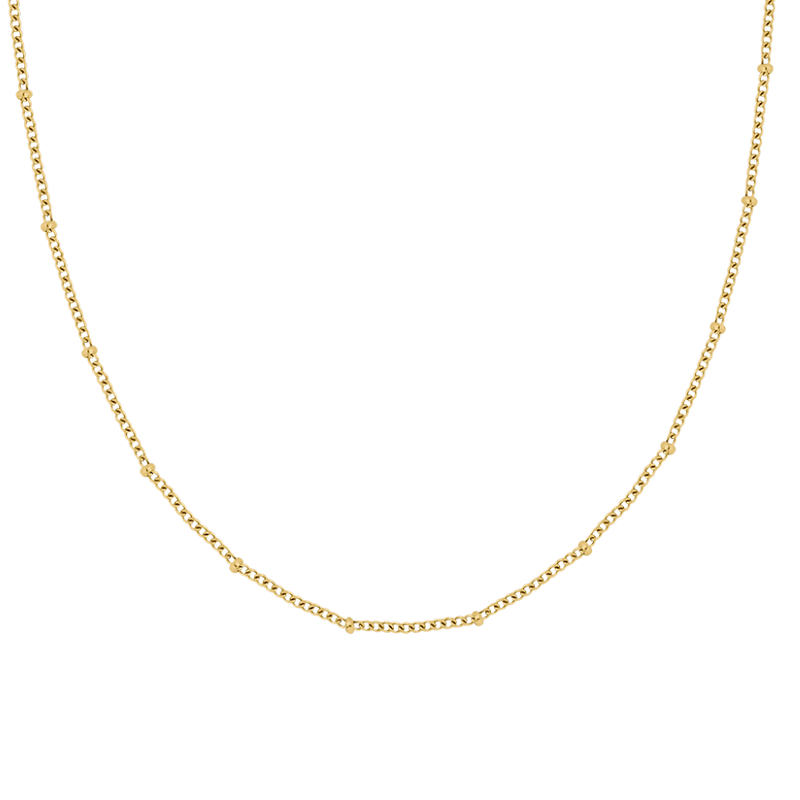 Everyday Simple Necklace 14K Gold Plated