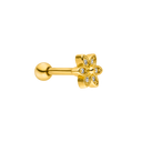 Flower Ear Piercing 18K Gold Plated