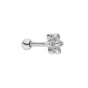 Flower Ohr Piercing 18K Vergoldet