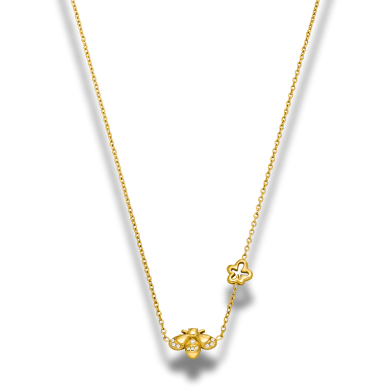 Golden Butterfly Kette 14K Vergoldet