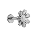 Golden Daisy Labret Piercing 18K Vergoldet