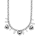 Golden Heart Charm Kette 14K Vergoldet