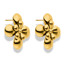 Golden Primrose Ohrstecker 14K Vergoldet