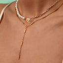 HL Signature Pearl Kette 14K Vergoldet