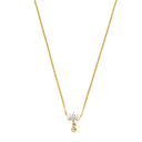 Lotus Elegance Necklace 18K Gold Plated