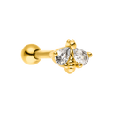 Heavenly Bee Ohr Piercing 18K Vergoldet