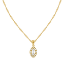 Collier Élégance Céleste Plaqué Or 18 Carats