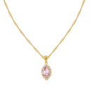 Collier Élégance Céleste Plaqué Or 18 Carats