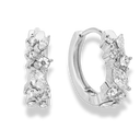 Heavenly Spark Huggie Hoops 14K Vergoldet