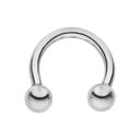 Horseshoe Piercing Silver