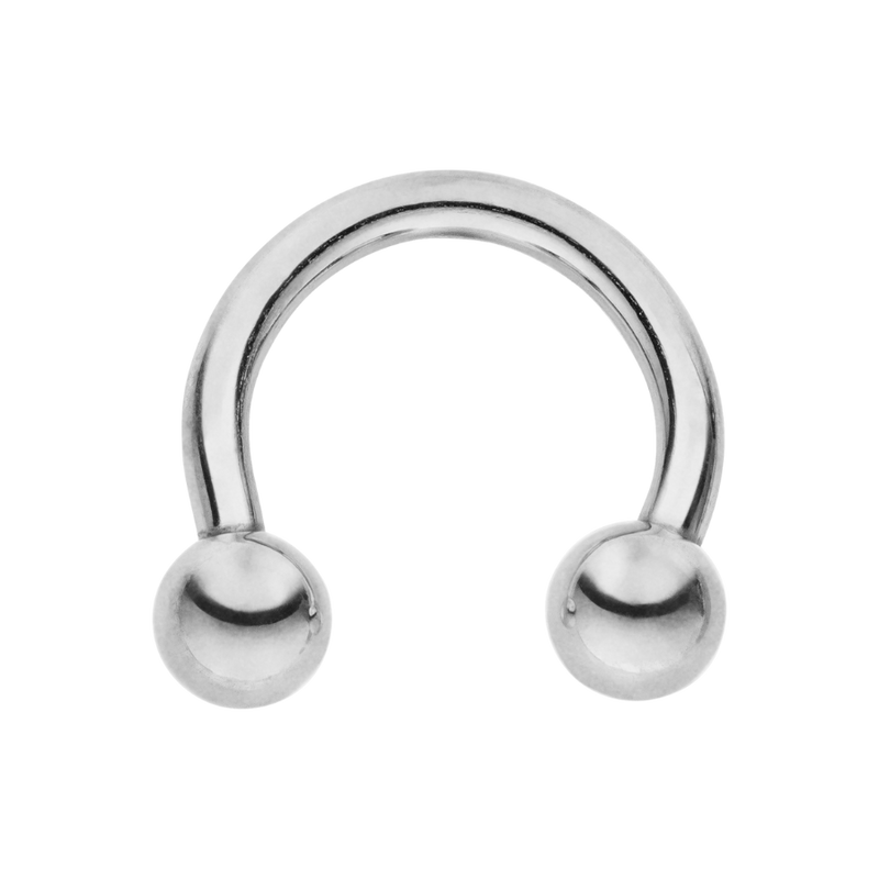 Horseshoe Piercing Silver