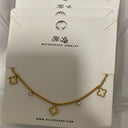 Lucky Leaf Fußkette 14K Vergoldet