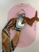 Little Leather Dachshund Bagchain