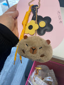 Capybara Flower Bagchain