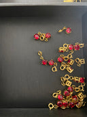 HI-LIFE Ruby Crystal Charm